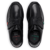 Kickers Reasan Strap Leather Children Shoes Kickers